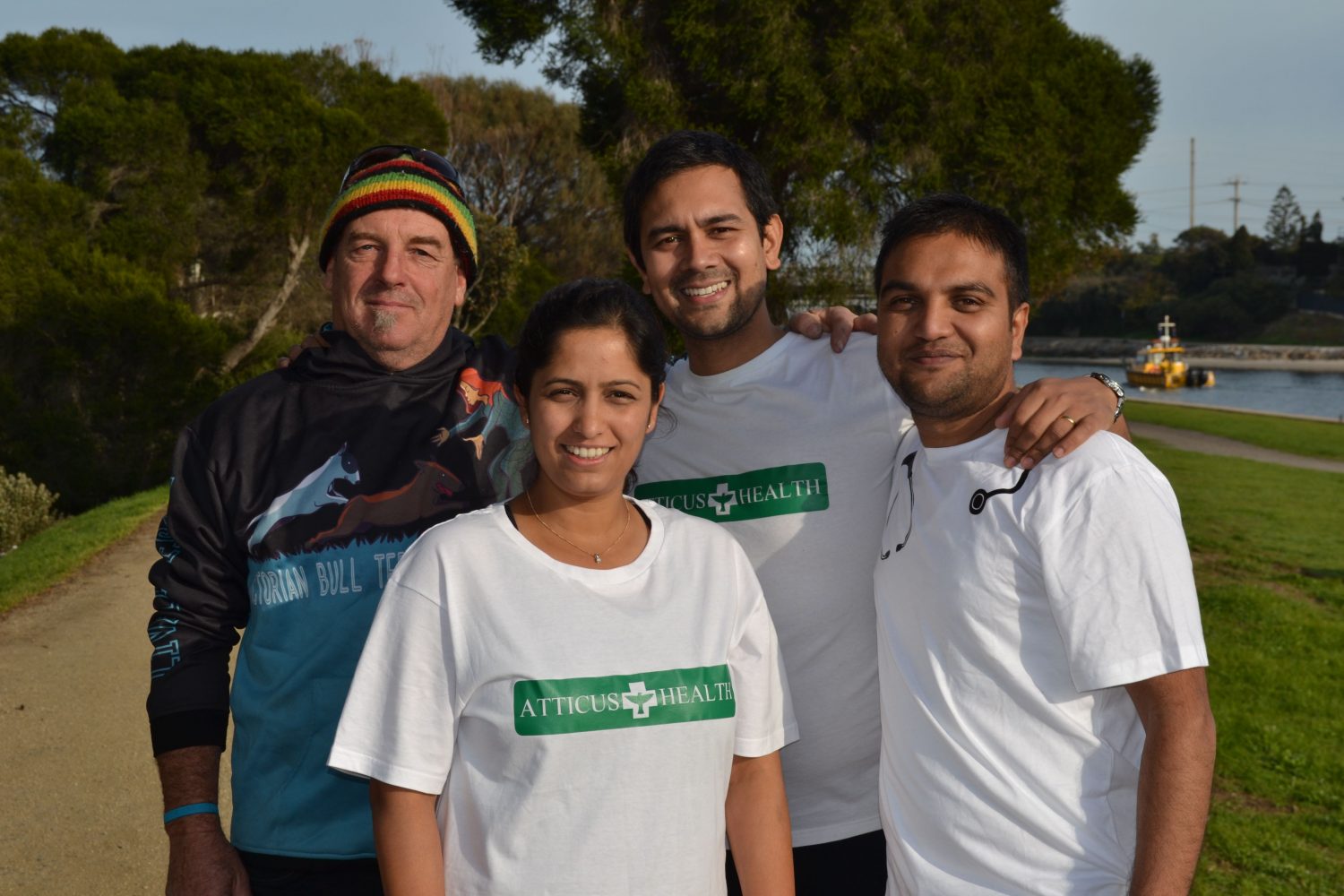 Vin, Mahima, Ramji, Floyd - Nepal run