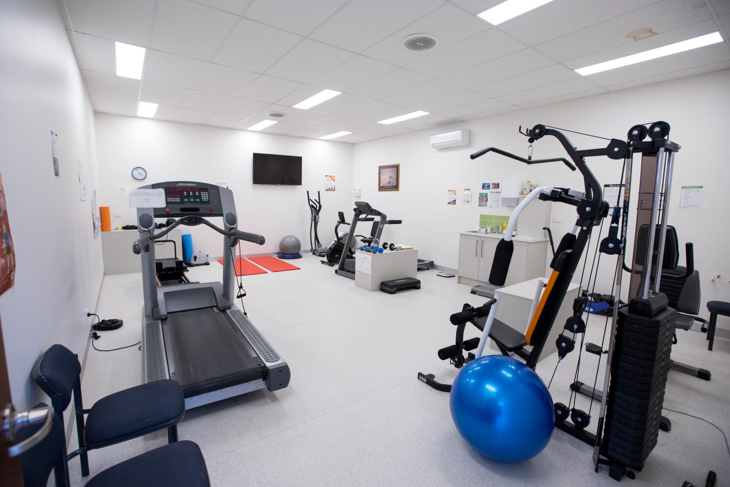 Atticus Health on-site gym