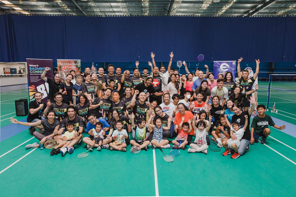 ACMAV and e15 host Family Fun Badminton Day